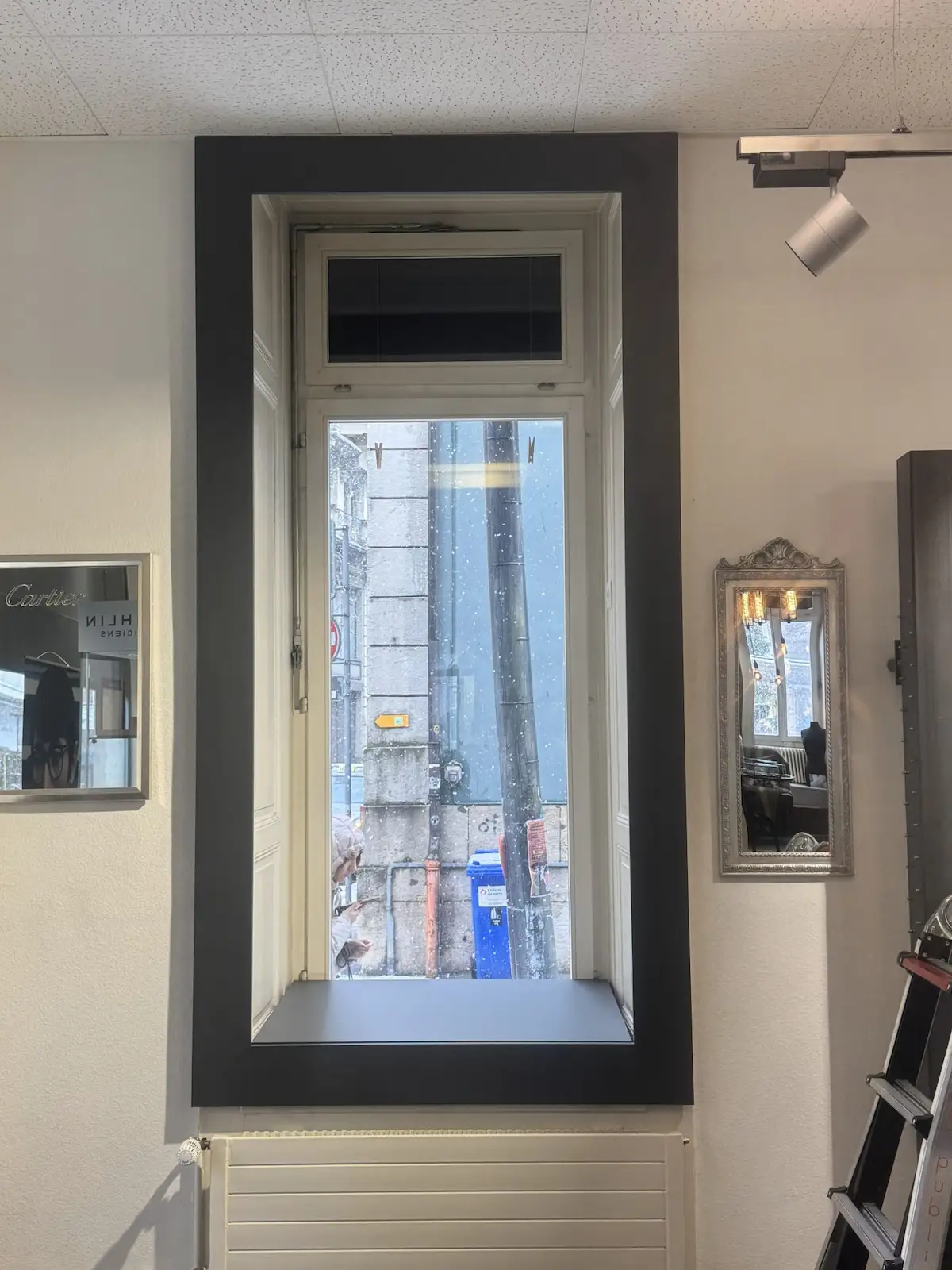 Cadre après relooking